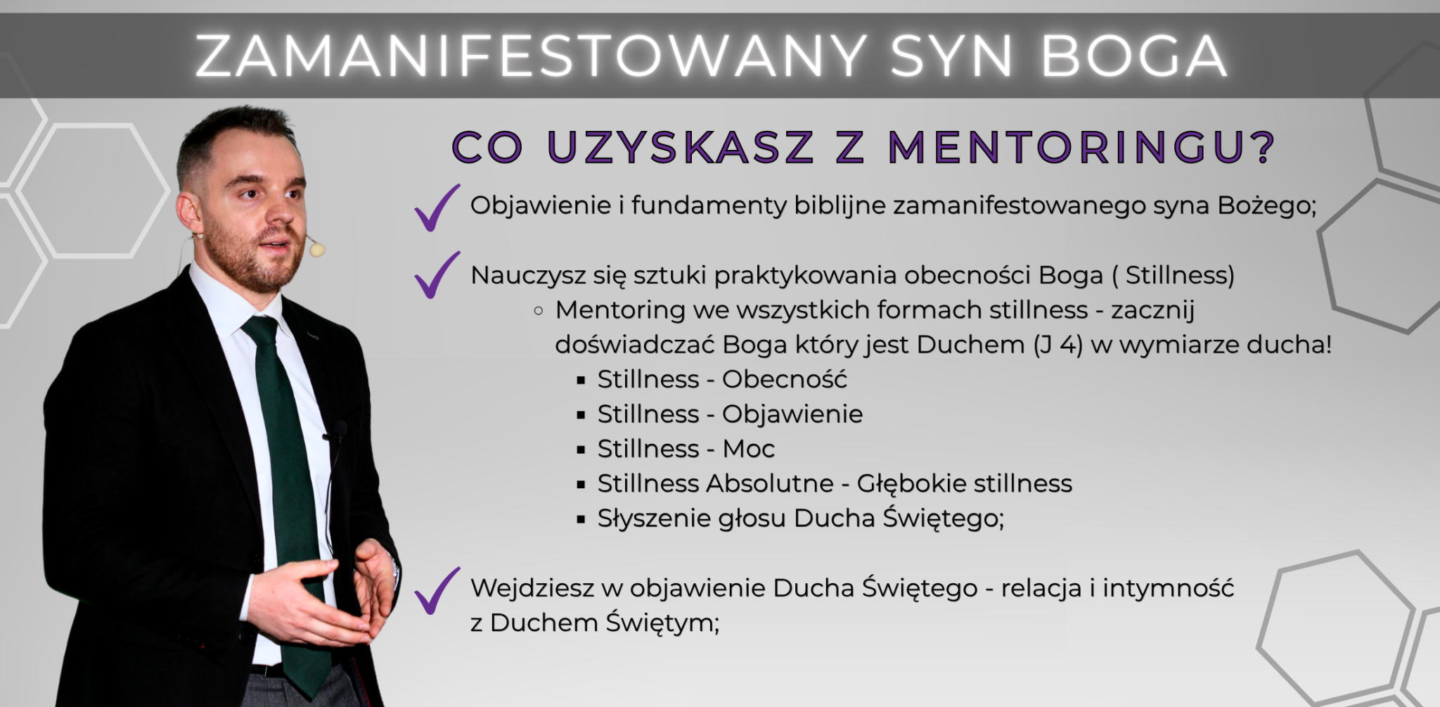 Mentoring Zamanifestowany syn Boga Raphael King